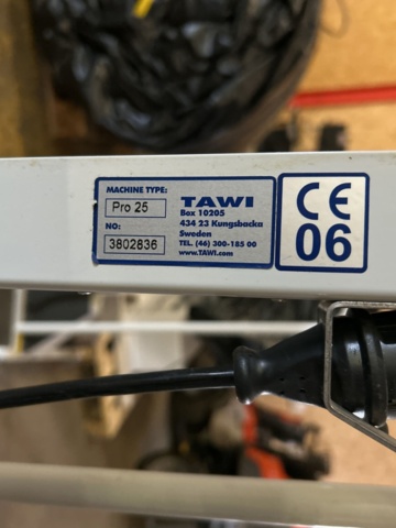 1317180-6 Lifting trolley - TAWI PRO25