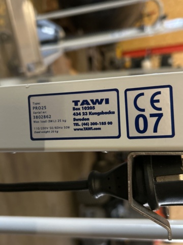 1317226-6 Lifting trolley - TAWI PRO25 (Repair item)