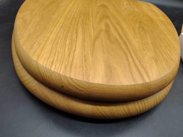 1347680-2 Toilet seat, 3 pcs, Duo bath, wood