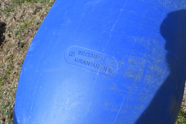 1346292-6 12 plastic barrels unused MAUSER 220L