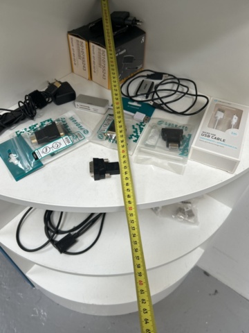 1290102-6 Warehouse shelves 3 sections with corner shelf