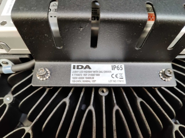 1347610-5 Industrial luminaire Highbay IDA Jubay LED IP65 160W 4000K