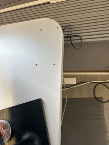 1290105-15 Office workstation - Height-adjustable desk, office chair, dual screens, louvered shelf