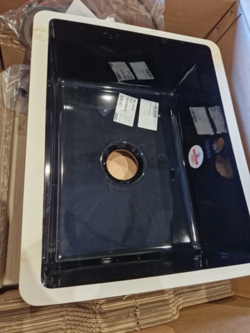 1347813-3 New/unused sink - Franke KBK 110-50, onyx