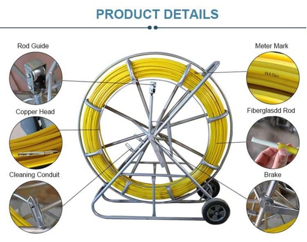 1348005-1 Fiber cable 6mm - 150 meters