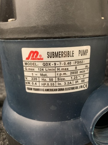 1348209-6 Dränkbar pump Jinming