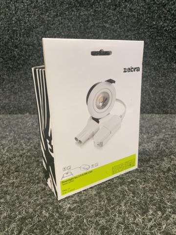 1348903-4 2 st Downlight Zebra Izo 2.0 6.5W LED