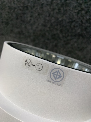 1348913-11 Spotlight Zebra Sonic LED 36W 3000K Silver