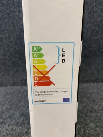 1348946-7 2 st Armaturer Zebra Optic LED 3000K DALI/Push