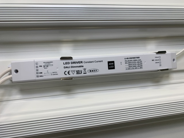 1348946-11 2 st Armaturer Zebra Optic LED 3000K DALI/Push