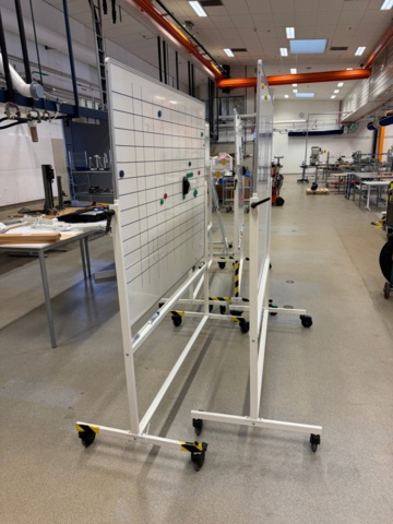 1347782-3 Whiteboard boards, 5 pcs.