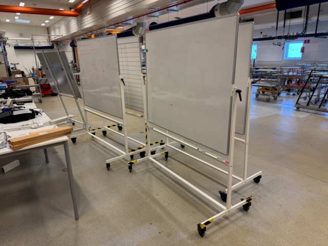 1347782-4 Whiteboard boards, 5 pcs.