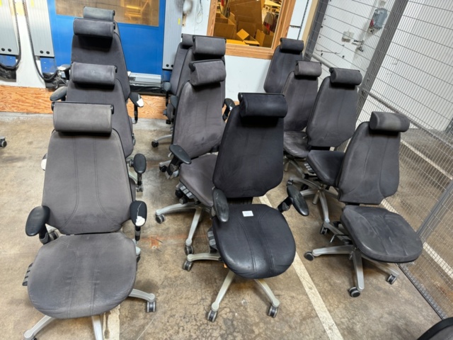 1347784-2 RH Logic 400 office chairs, 12 pcs