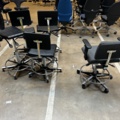 1347786-3 Treston workshop chairs/office chairs, 5 pcs.