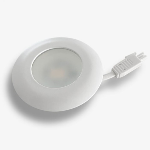 1338910-1 6 downlights IDA Utabo LED IP44 2700K