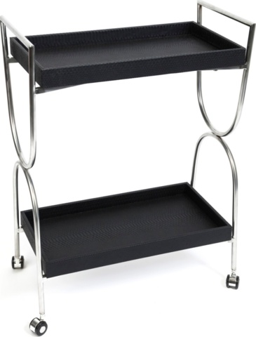 1350615-1 Snake Serving trolley chrome