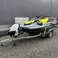 1346243-9 Sea-Doo GTI SE 170 -2022 + snowmobile trailer BRP Lock & GO -2021 NOTE! new info