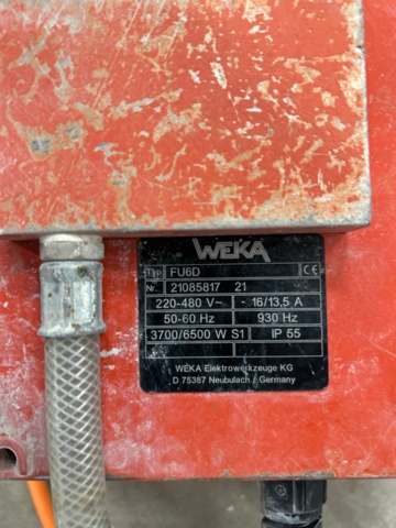 1316167-9 Ringkap, kapmaskin & frekvensformare - Weka