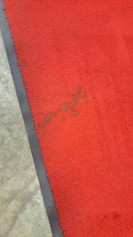 1269287-2 Red carpet, approx. 400x180 cm