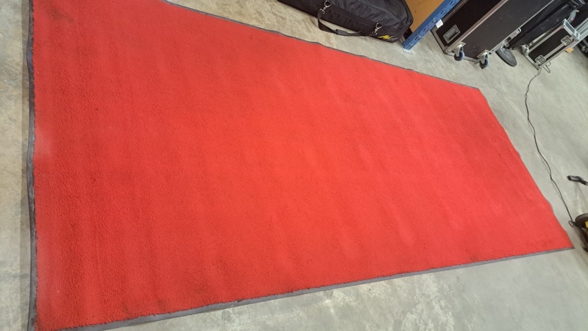 1269286-1 Red carpet, approx. 400x180 cm