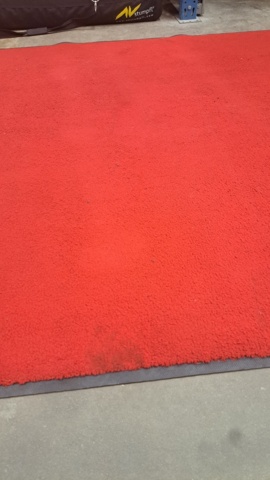 1269286-2 Red carpet, approx. 400x180 cm