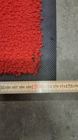 1269286-3 Red carpet, approx. 400x180 cm