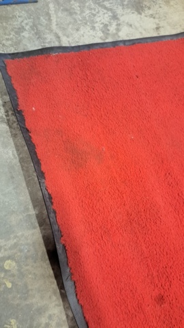 1269286-4 Red carpet, approx. 400x180 cm