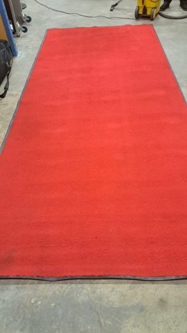 1269286-7 Red carpet, approx. 400x180 cm