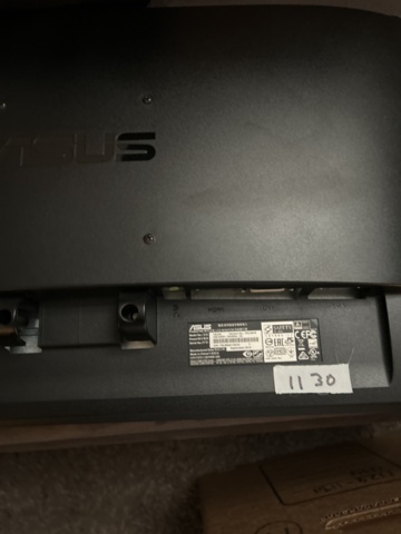 1297243-20 Sony PVM-A250 ASUS VE247H