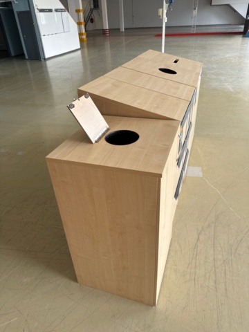 1347795-6 Waste disposal station, 5 pcs.