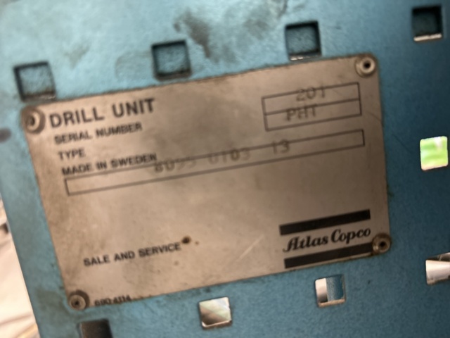 1350351-9 Hydraulic station for driving hydraulic drill - Atlas Copco