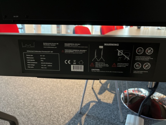 1350383-10 LCD-monitor 86” & koneferensutrustning - llyama & Yealink