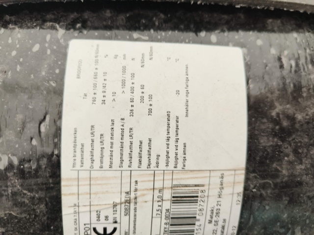 1331129-9 Parti med takpapp