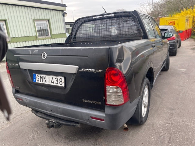 1351233-5 SsangYong Actyon Sports 2.0 D 4WD Automatic, 141hp, 2008