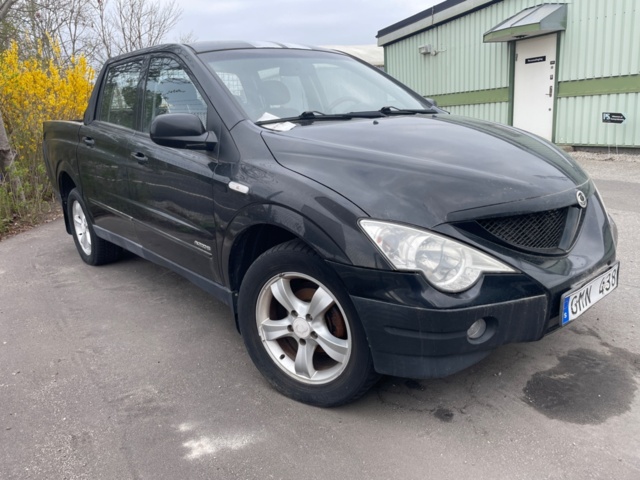 1351233-6 SsangYong Actyon Sports 2.0 D 4WD Automatic, 141hp, 2008