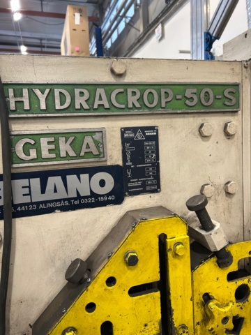 1352568-4 Stans- vals- och fräsmaskin GEKA Hydracrop-50-S