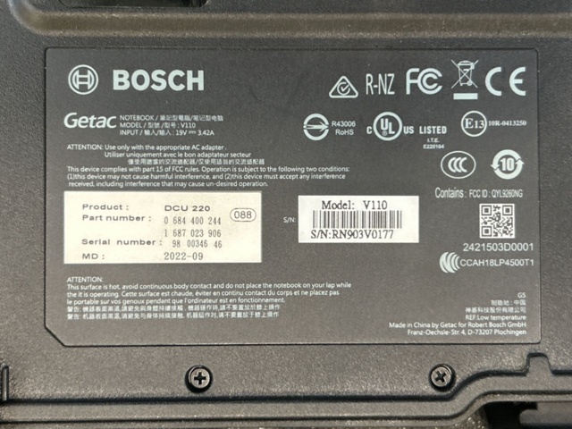 1350341-10 Diagnosverktyg - Bosch KTS Truck