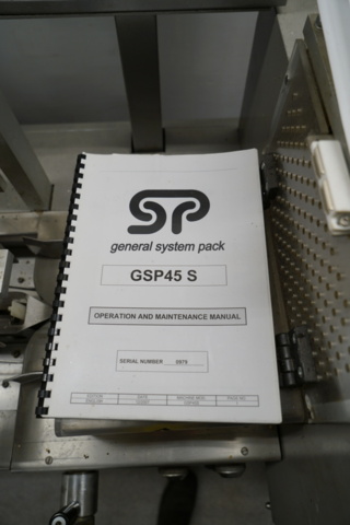 1352609-6 Packaging machine Flowpack General System Pack GSP 45 S – with unloading table