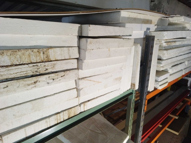 1325235-1 Isolering & takplattor, blandat parti – EPS, träullsplattor, mineralull