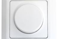 1352944 Dimmer 10 st - Grunda, utanpåliggande elektronisk 20–300 W vit modell