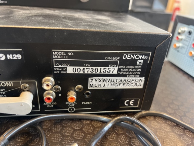 1290187-6 Double CD player - Denon DN-1800F