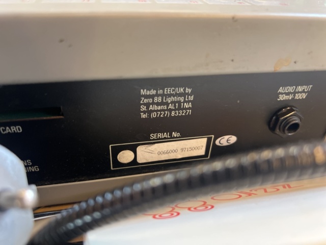 1290239-6 Light mixer table - Zero 88 Lightmaster XLS