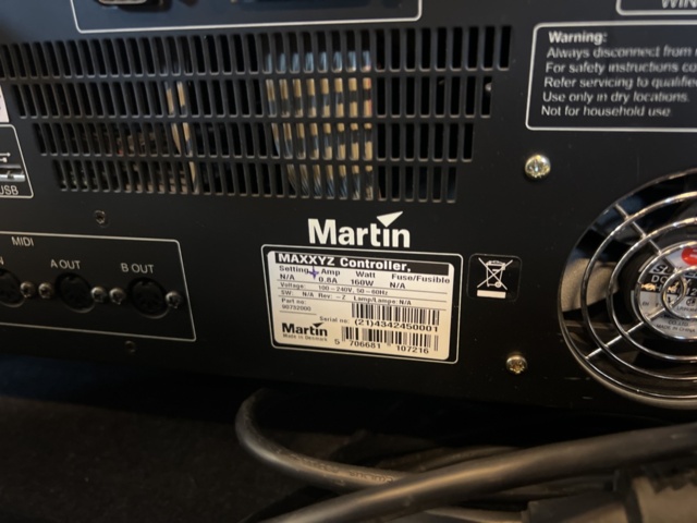 1290238-8 Light mixer table - Martin Maxxyz (Repair object)