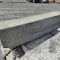 1094318-3 1 pallet Granite curbstone GF1 Radius 10m