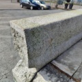 1094318-4 1 pallet Granite curbstone GF1 Radius 10m