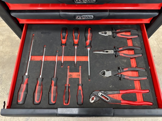 1324841-6 Tool trolley with tools KS Tools