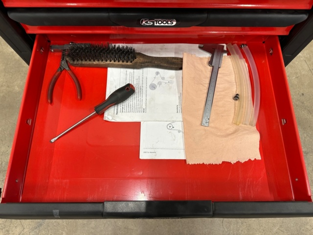 1324841-7 Tool trolley with tools KS Tools