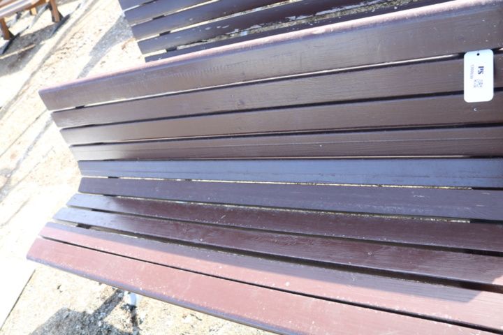 1300630-5 Park benches 2 pieces