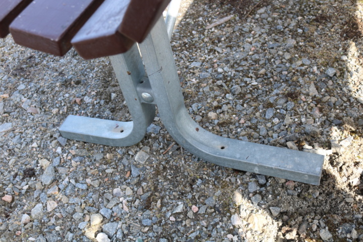 1300630-8 Park benches 2 pieces