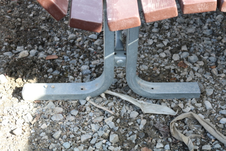 1300633-3 Park benches 2 pieces